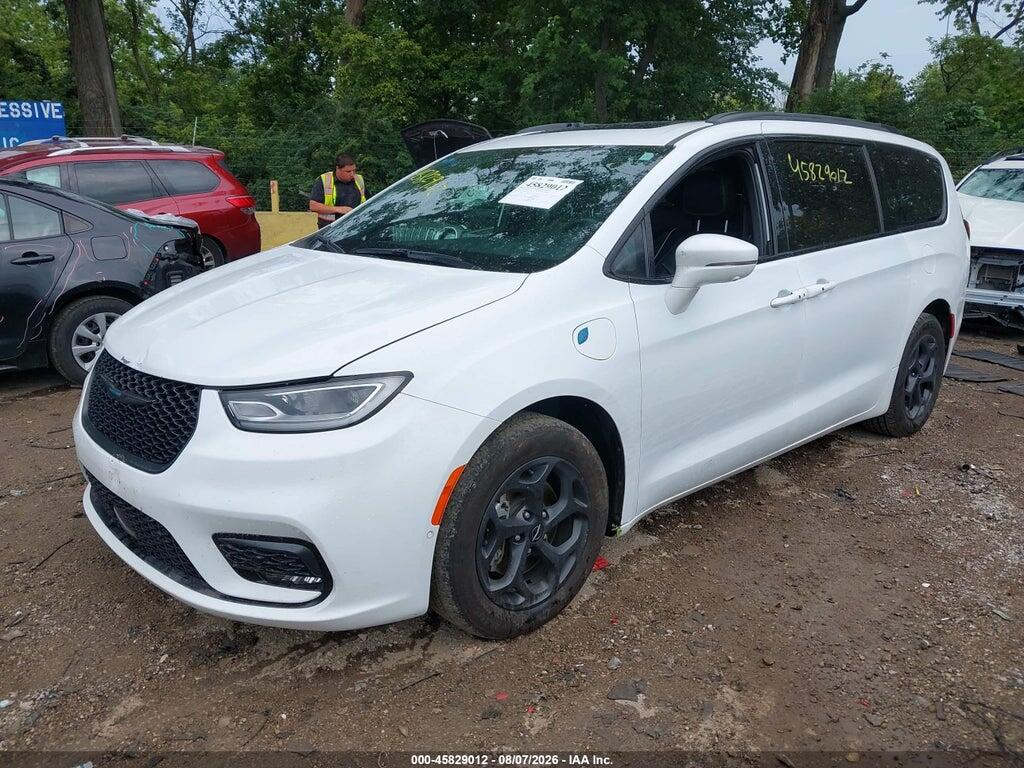 2C4RC1S72MR517794 2021 CHRYSLER PACIFICA HYBRID photo no. 2