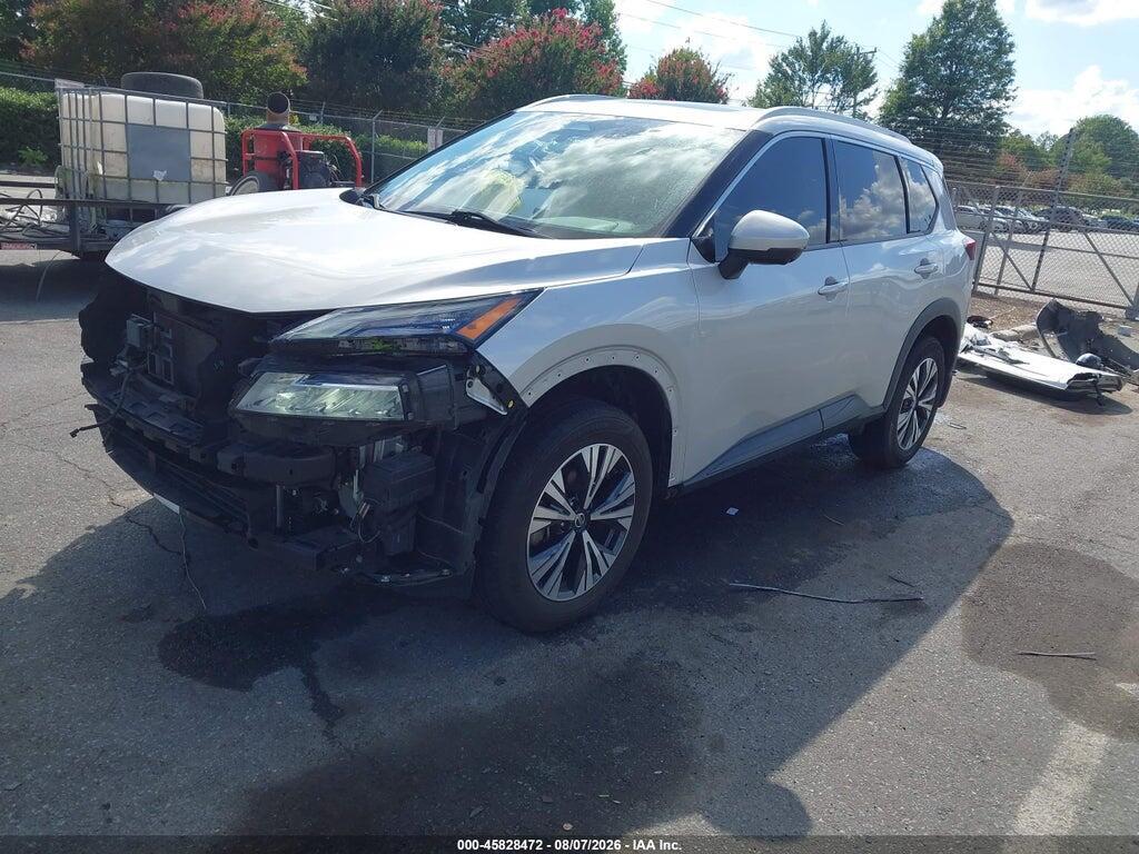 5N1AT3BA4MC848031 2021 NISSAN ROGUE photo no. 2