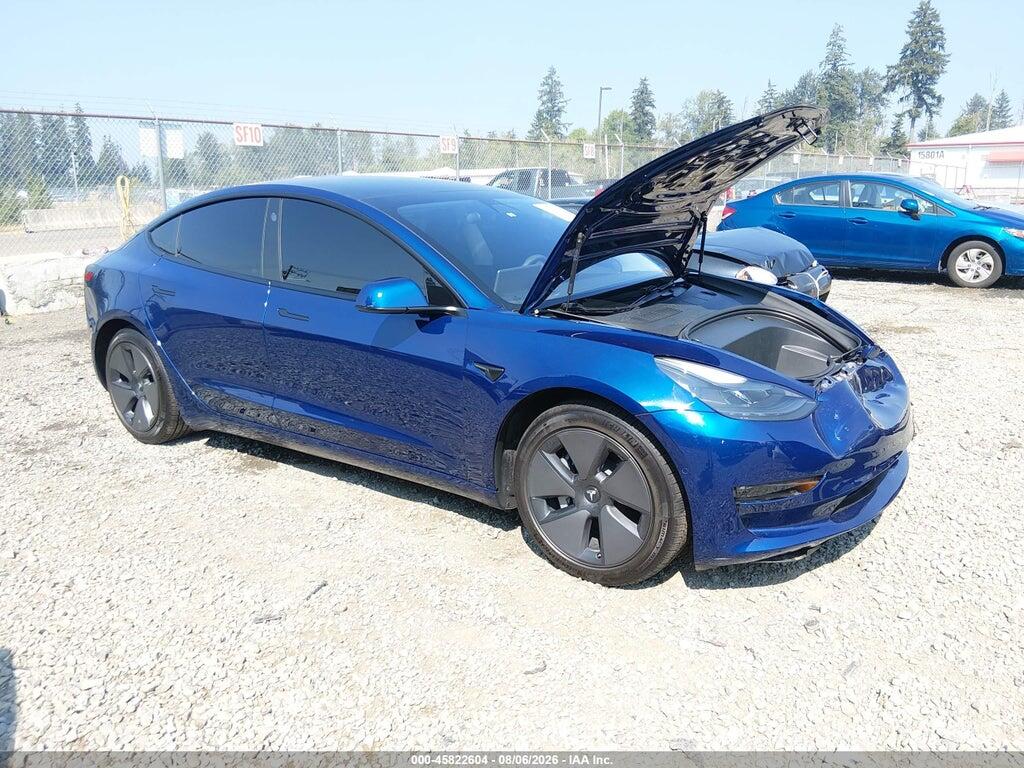 5YJ3E1EB9MF876877 2021 TESLA MODEL 3 photo no. 1