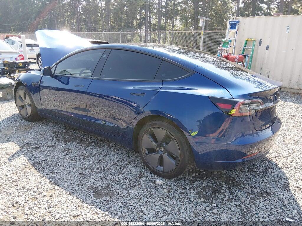 5YJ3E1EB9MF876877 2021 TESLA MODEL 3 photo no. 3