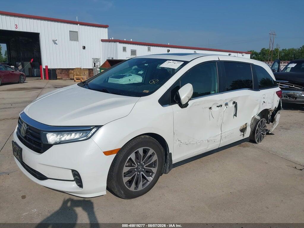 5FNRL6H78MB037842 2021 HONDA ODYSSEY photo no. 2