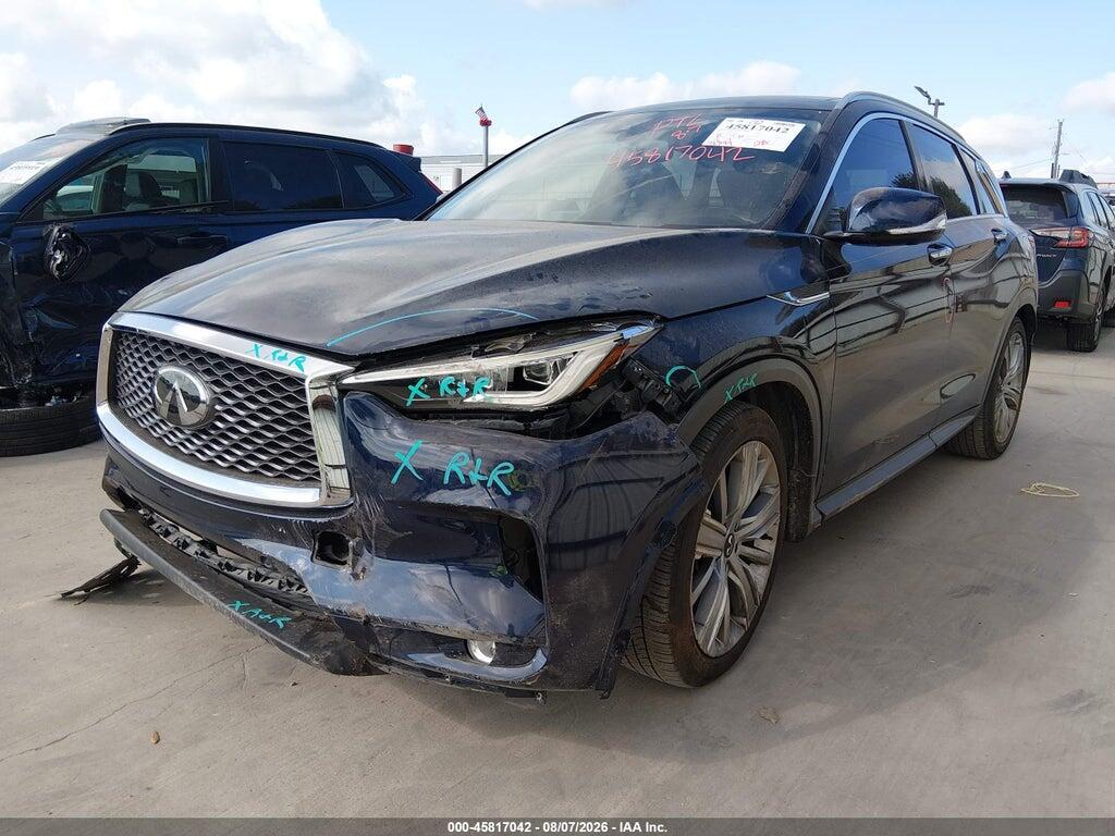 3PCAJ5CA8MF113494 2021 INFINITI QX50 photo no. 2