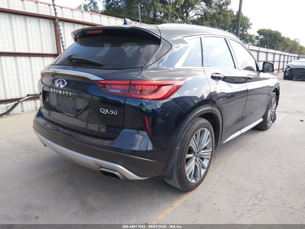 3PCAJ5CA8MF113494 2021 INFINITI QX50 photo no. 4