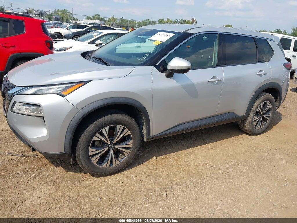 5N1AT3BA7MC704604 2021 NISSAN ROGUE photo no. 2