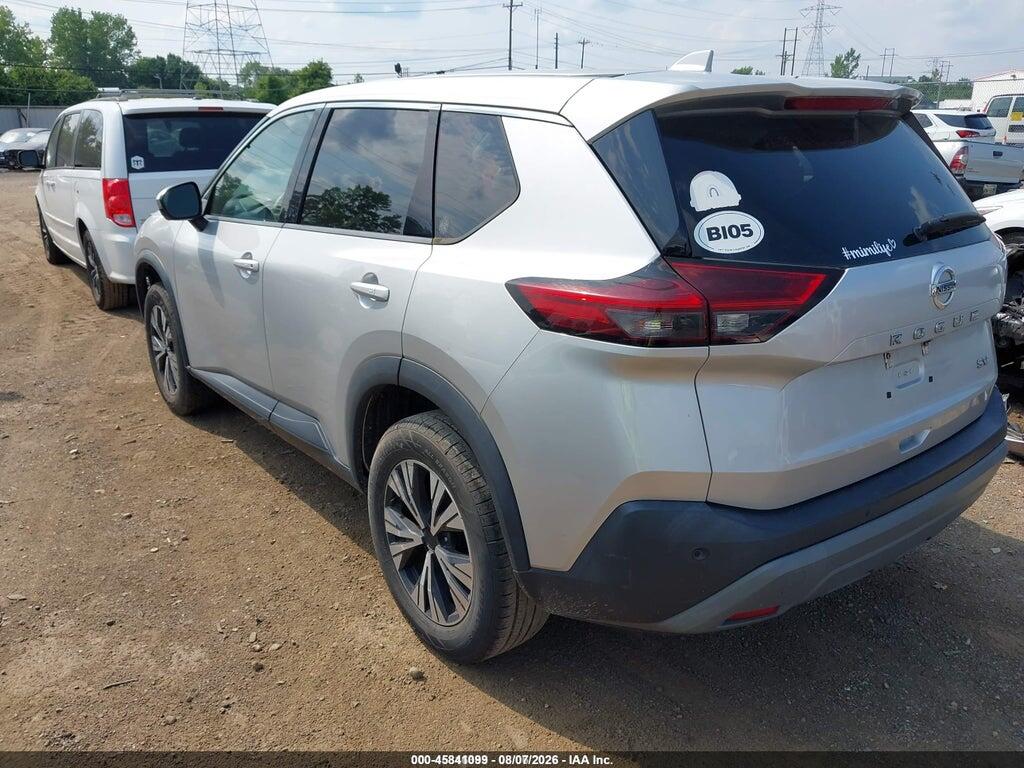 5N1AT3BA7MC704604 2021 NISSAN ROGUE photo no. 3