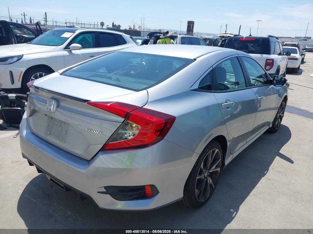 2HGFC2F88MH521142 2021 HONDA CIVIC photo no. 4
