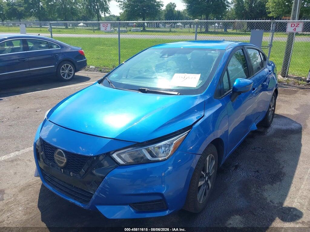 3N1CN8EV1ML857067 2021 NISSAN VERSA photo no. 2