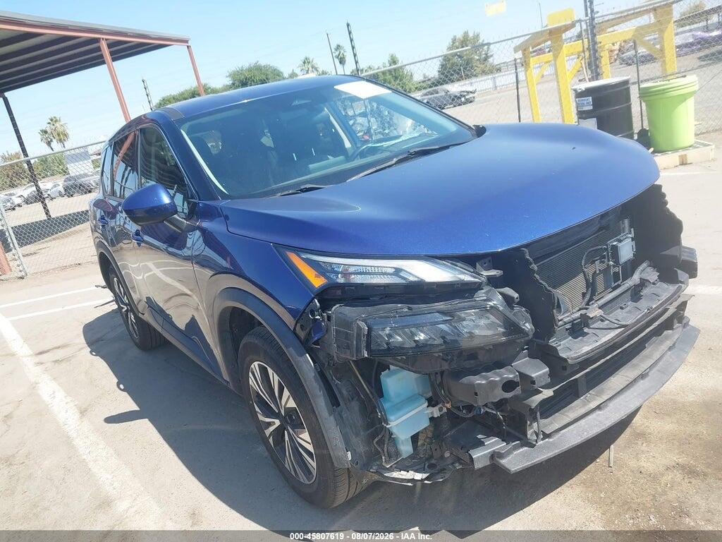 5N1AT3BA4MC739455 2021 NISSAN ROGUE photo no. 1