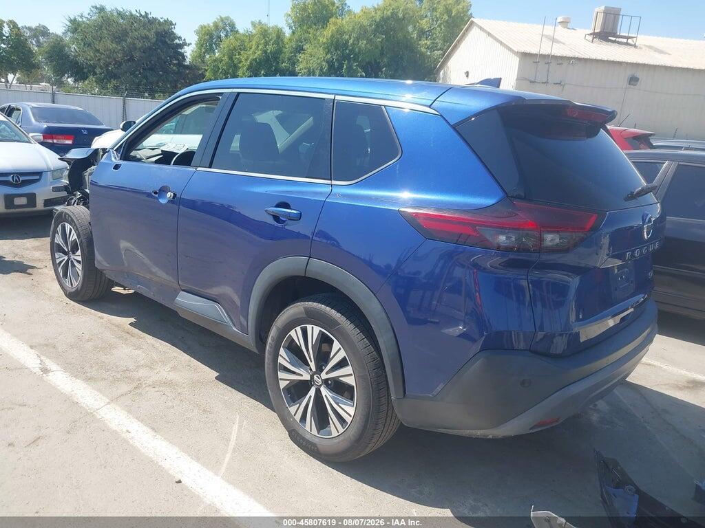 5N1AT3BA4MC739455 2021 NISSAN ROGUE photo no. 3