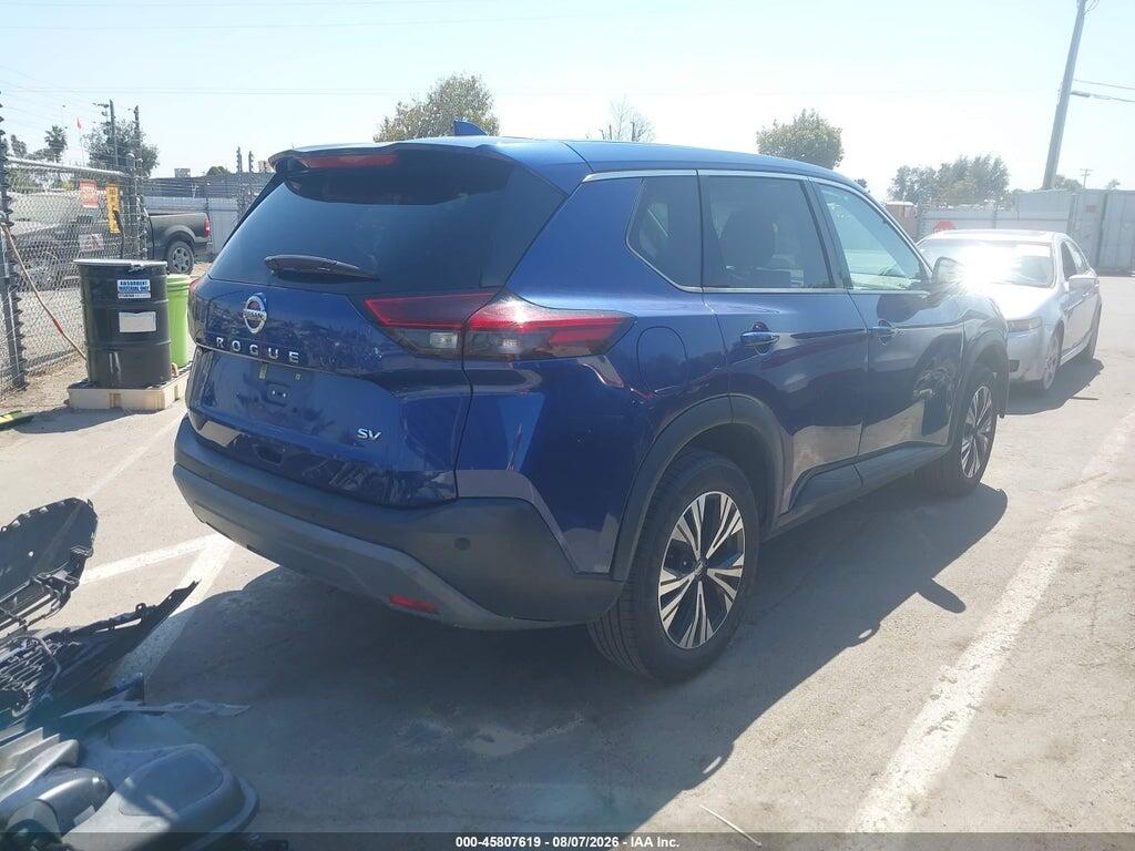 5N1AT3BA4MC739455 2021 NISSAN ROGUE photo no. 4