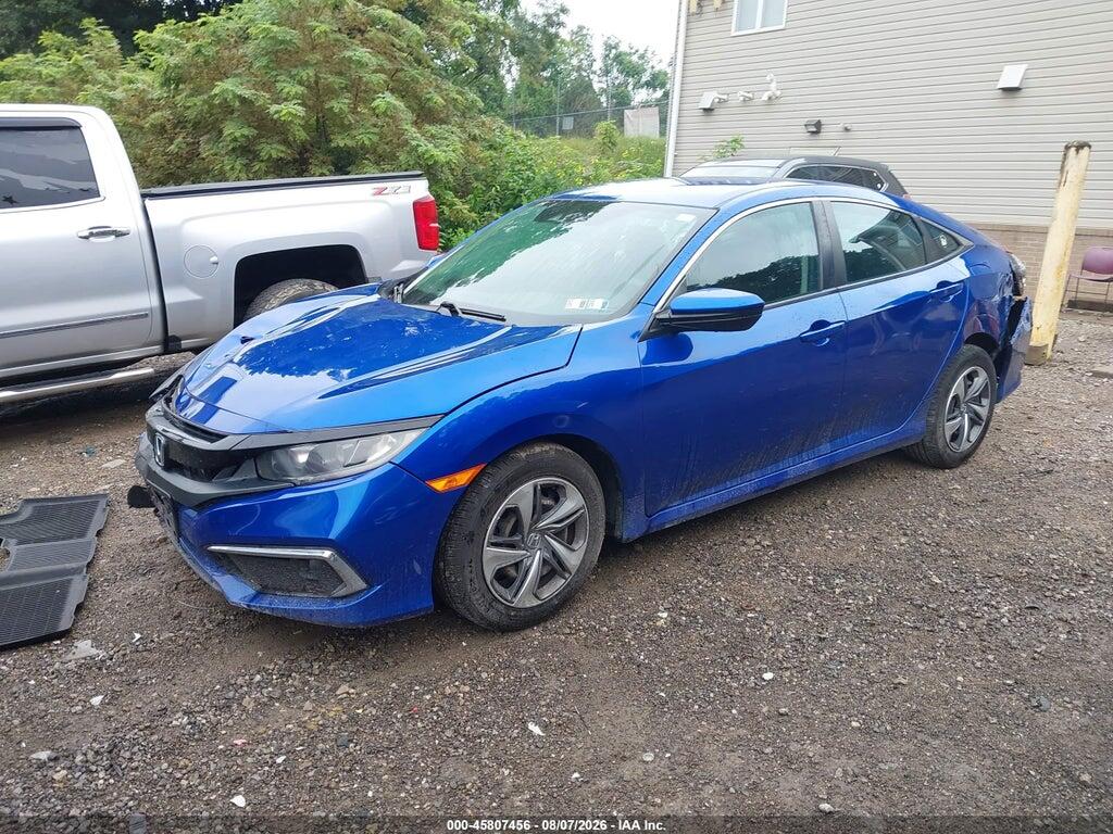 2HGFC2F69MH553516 2021 HONDA CIVIC photo no. 2