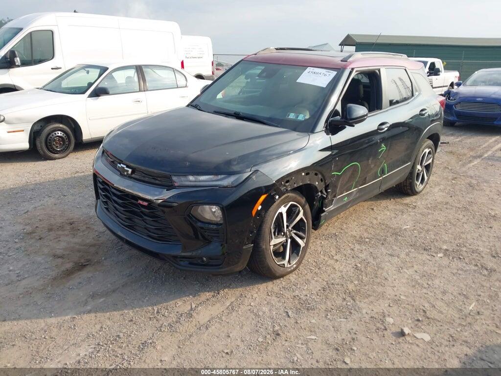 KL79MUSL3MB158219 2021 CHEVROLET TRAILBLAZER photo no. 2
