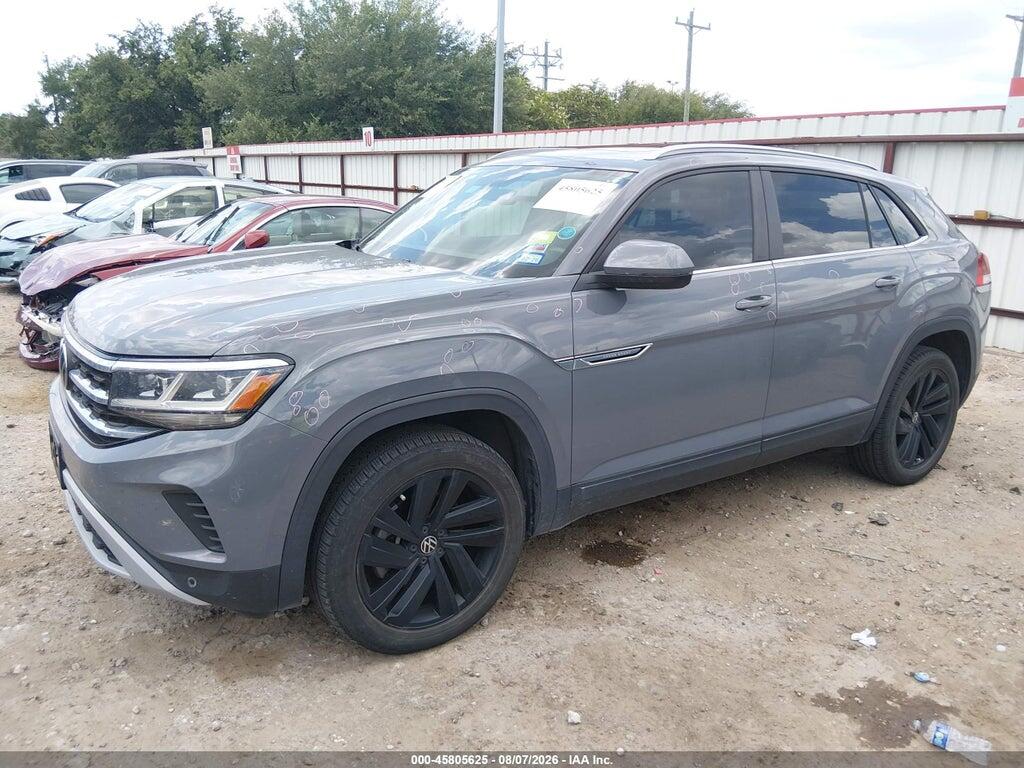 1V2KC2CA1MC203689 2021 VOLKSWAGEN ATLAS CROSS SPORT photo no. 2