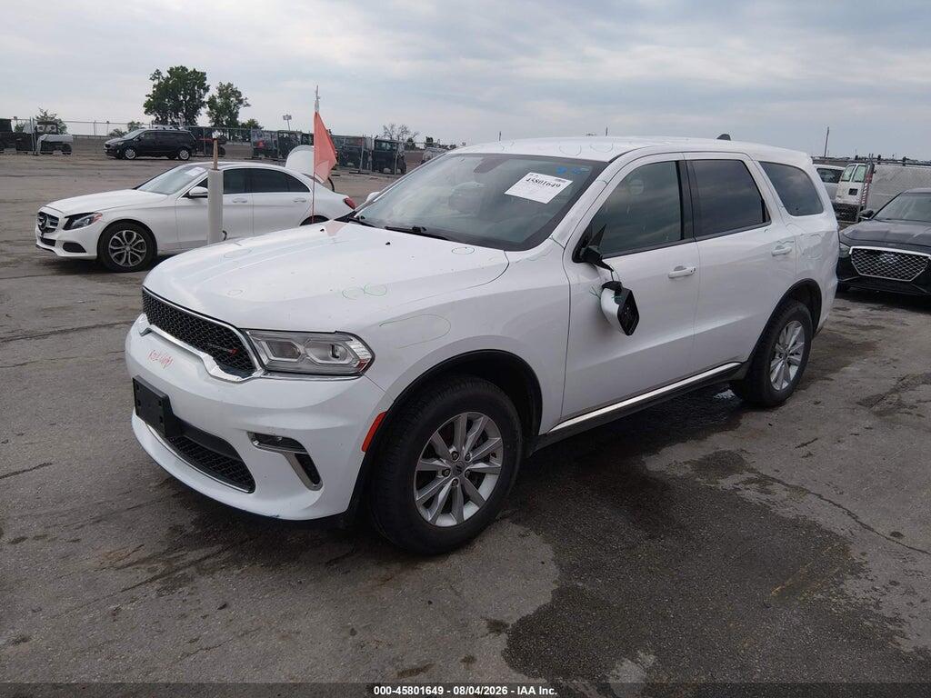 1C4RDJAG6MC557951 2021 DODGE DURANGO photo no. 2