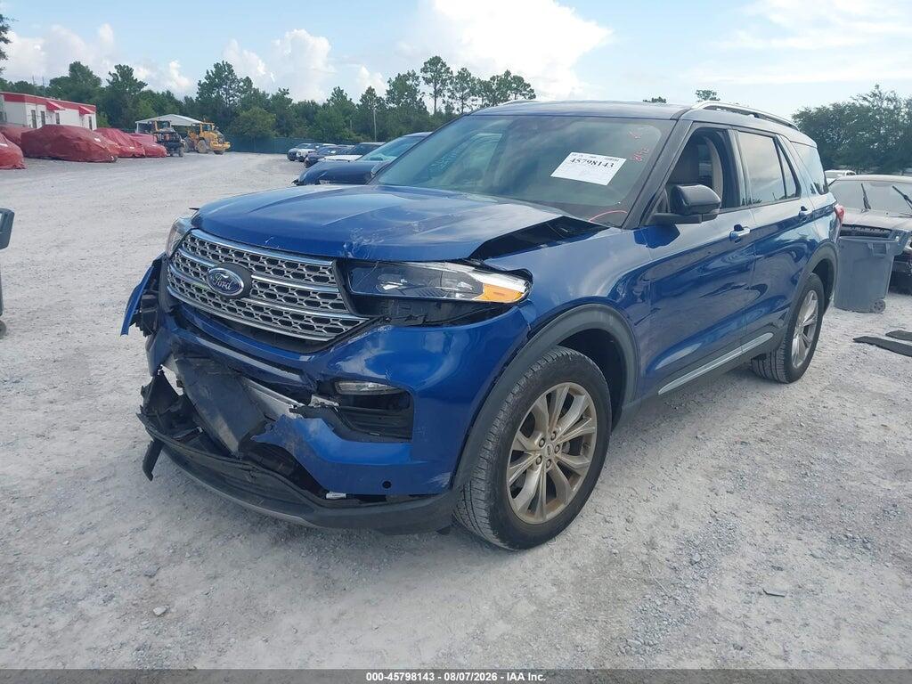 1FMSK8FH7MGB45706 2021 FORD EXPLORER photo no. 2