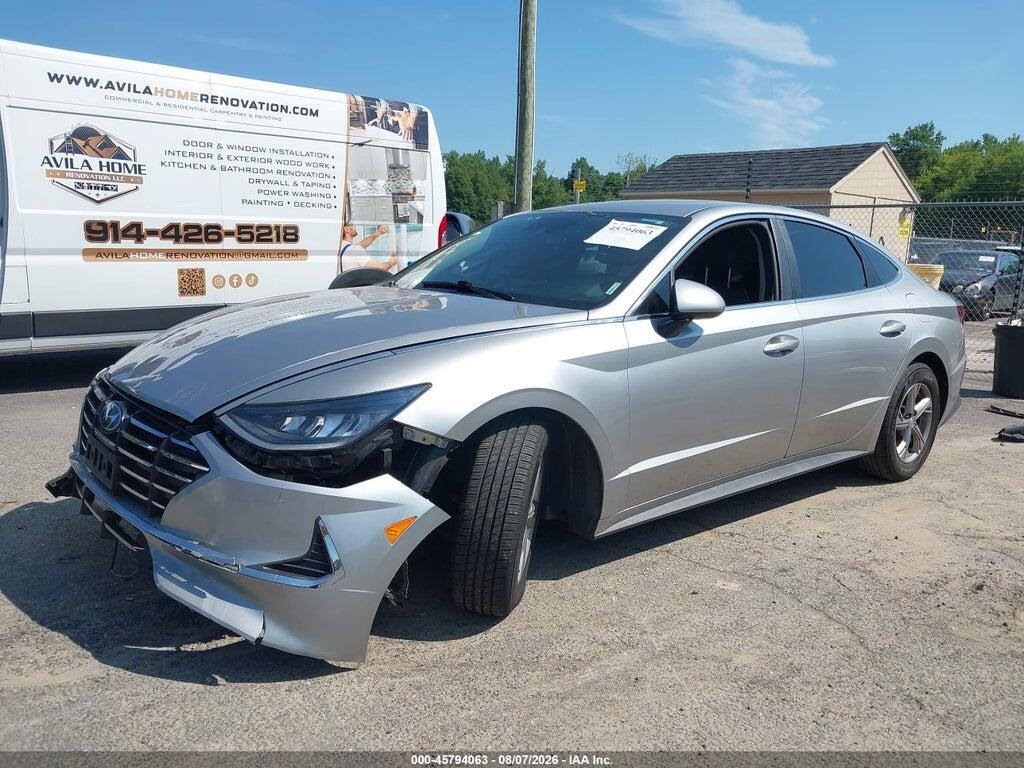 5NPEG4JA0MH073524 2021 HYUNDAI SONATA photo no. 2