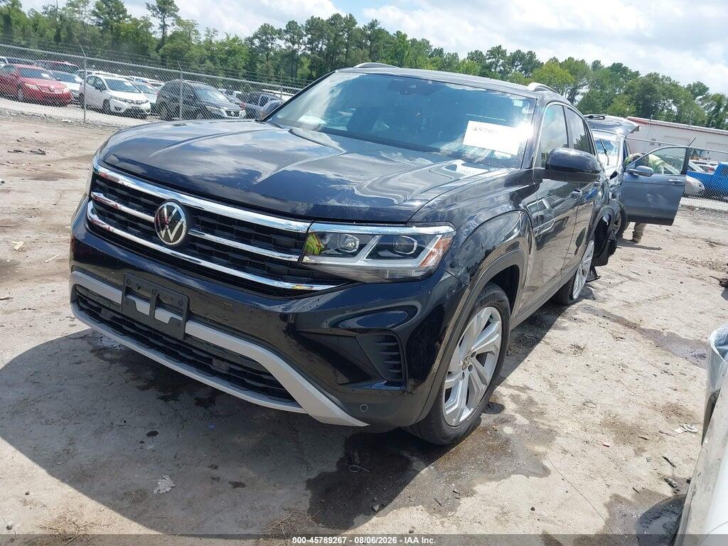 1V2BE2CA0MC228674 2021 VOLKSWAGEN ATLAS CROSS SPORT photo no. 2