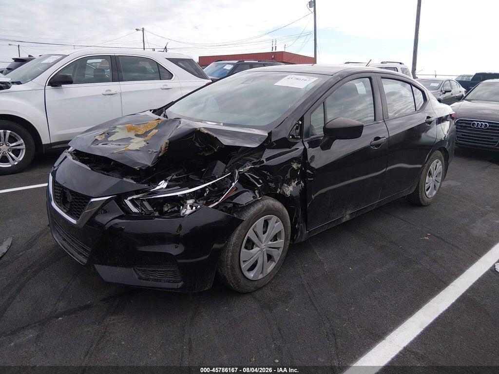 3N1CN8DV2ML852462 2021 NISSAN VERSA photo no. 2