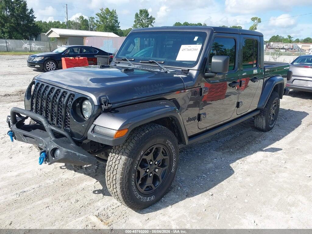 1C6HJTAGXML532591 2021 JEEP GLADIATOR photo no. 2