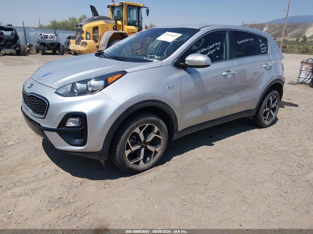 KNDPMCAC7M7931606 2021 KIA SPORTAGE photo no. 2