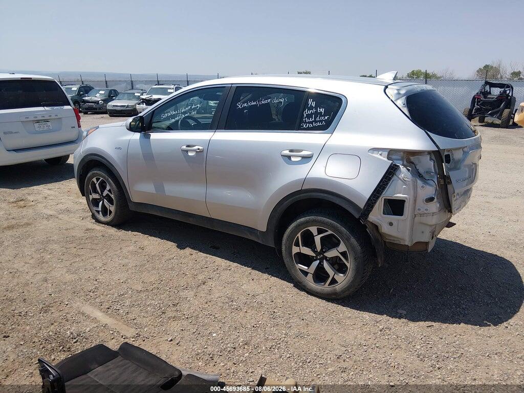 KNDPMCAC7M7931606 2021 KIA SPORTAGE photo no. 3