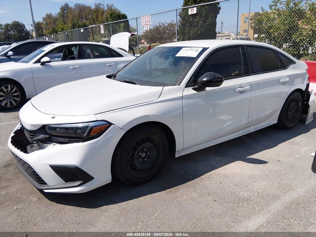 2HGFE2F52NH525835 2022 HONDA CIVIC photo no. 2