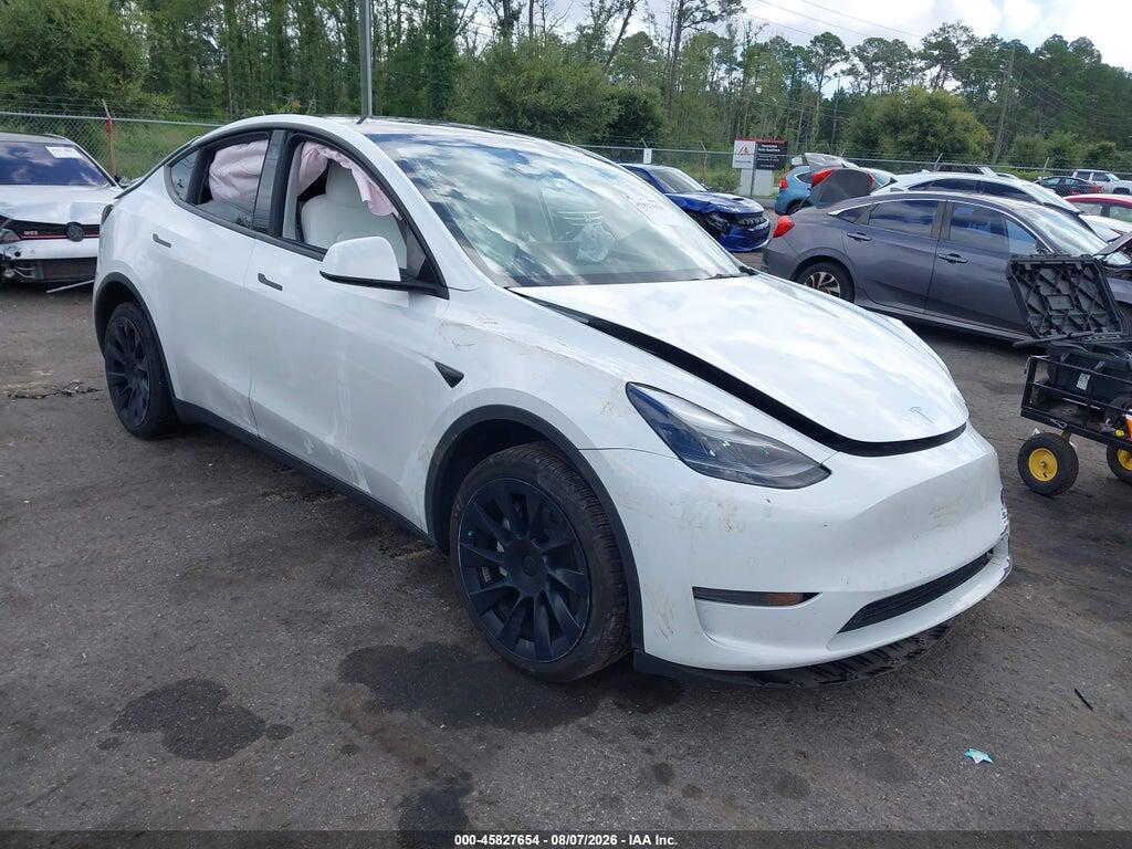 7SAYGDEE9NF535737 2022 TESLA MODEL Y photo no. 1