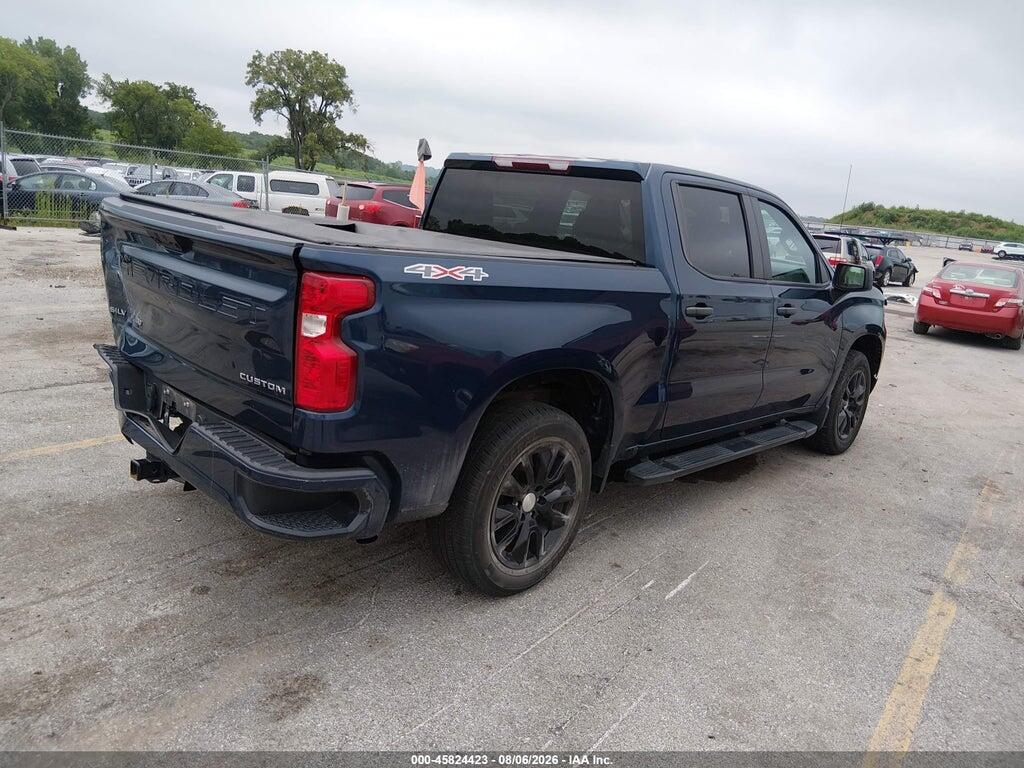 1GCPDBEK4NZ523159 2022 CHEVROLET SILVERADO 1500 photo no. 4