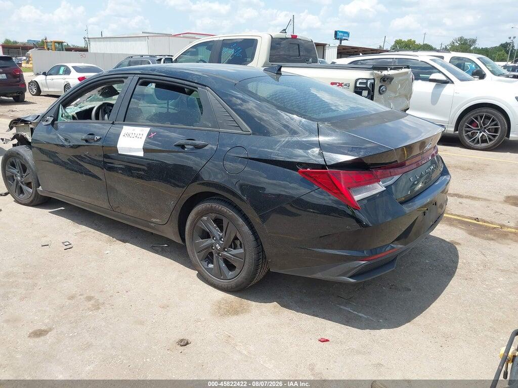 KMHLM4AJ2NU015109 2022 HYUNDAI ELANTRA HYBRID photo no. 3