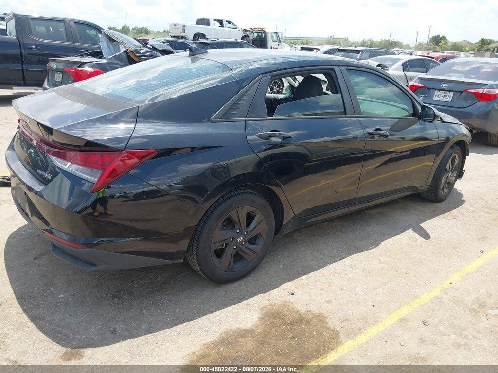 KMHLM4AJ2NU015109 2022 HYUNDAI ELANTRA HYBRID photo no. 4