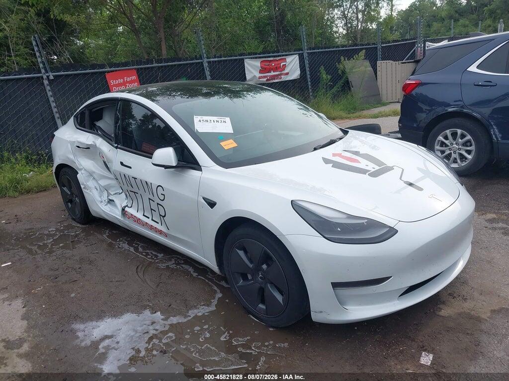 5YJ3E1EA3NF326762 2022 TESLA MODEL 3 photo no. 1