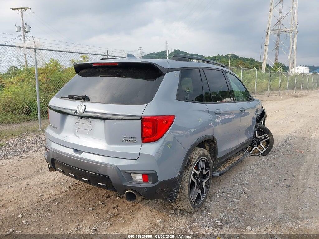 5FNYF8H05NB002324 2022 HONDA PASSPORT photo no. 4