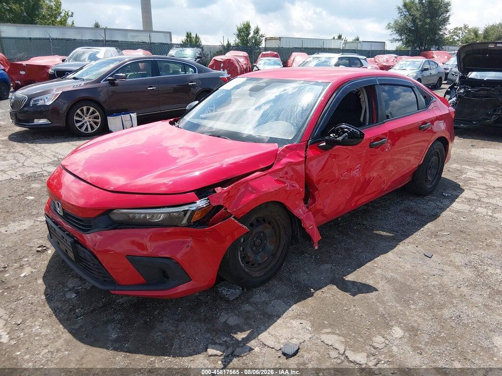 2HGFE2F27NH544550 2022 HONDA CIVIC photo no. 2