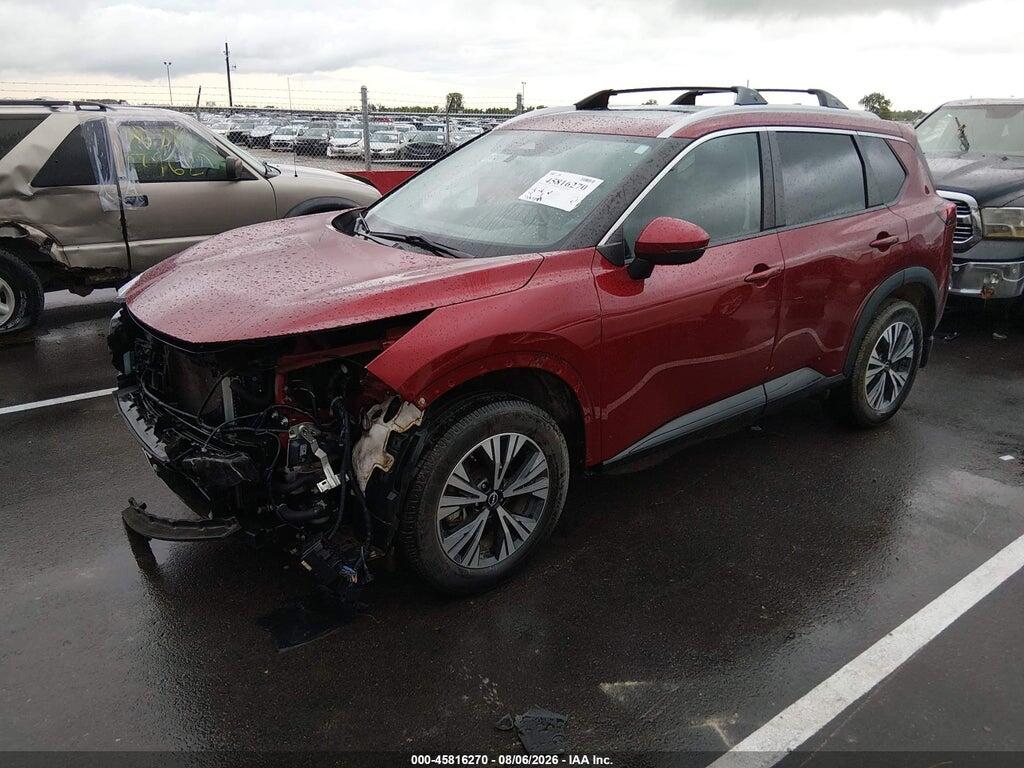 5N1BT3BA7NC670332 2022 NISSAN ROGUE photo no. 2