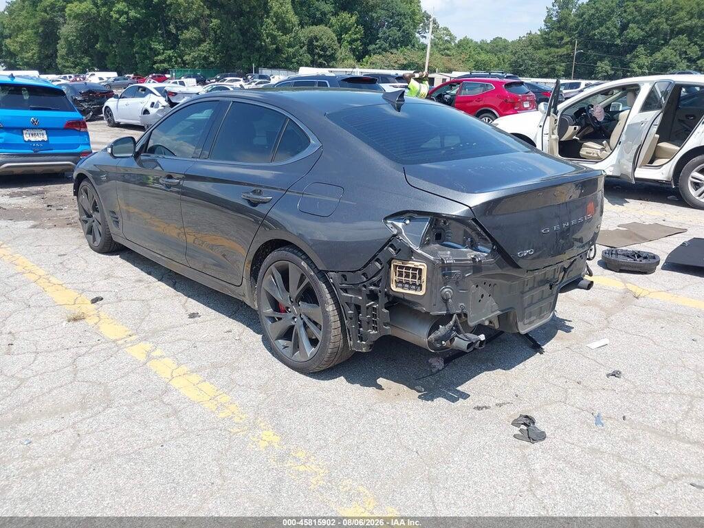KMTG54TE2NU088548 2022 GENESIS G70 photo no. 3
