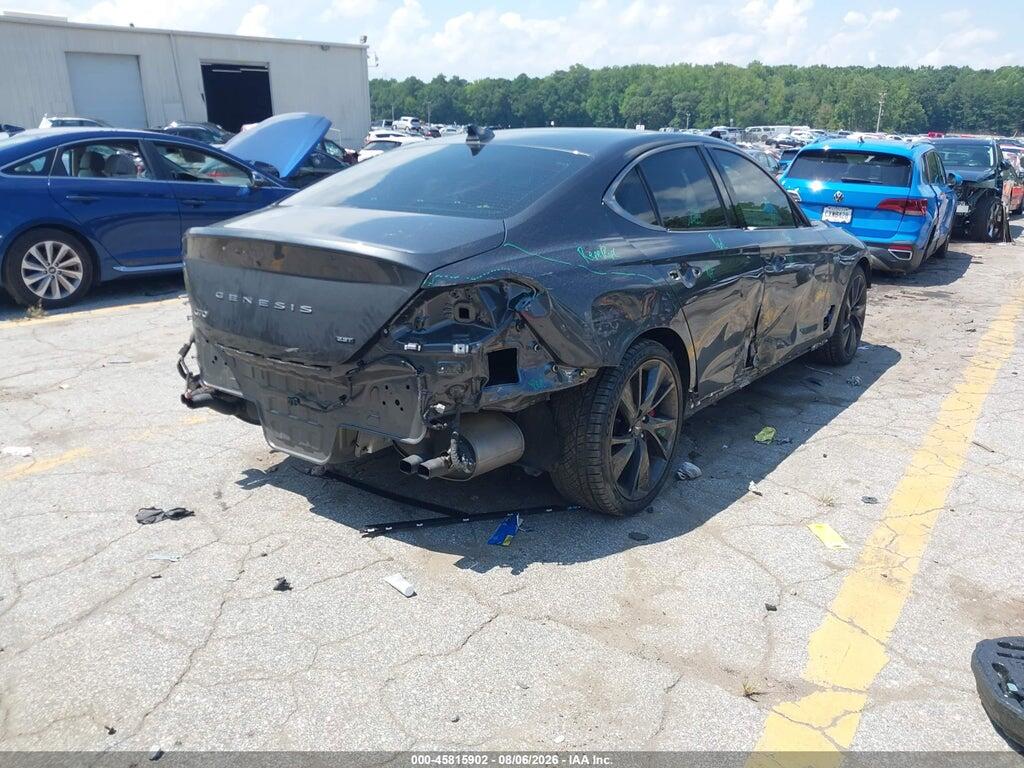 KMTG54TE2NU088548 2022 GENESIS G70 photo no. 4