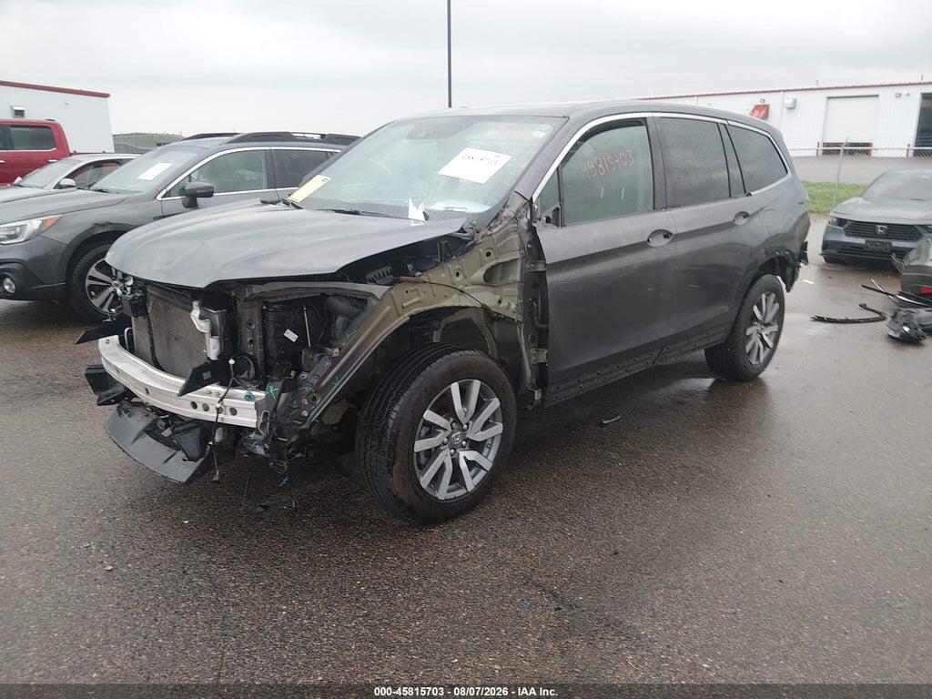 5FNYF5H58NB010637 2022 HONDA PILOT photo no. 2