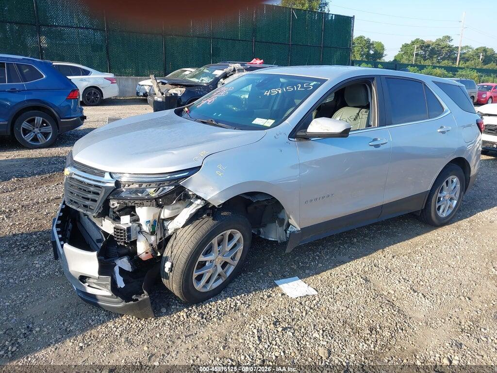 3GNAXTEVXNL139981 2022 CHEVROLET EQUINOX photo no. 2