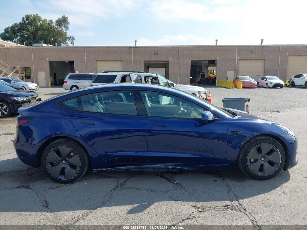 5YJ3E1EB8NF317533 2022 TESLA MODEL 3 photo no. 12
