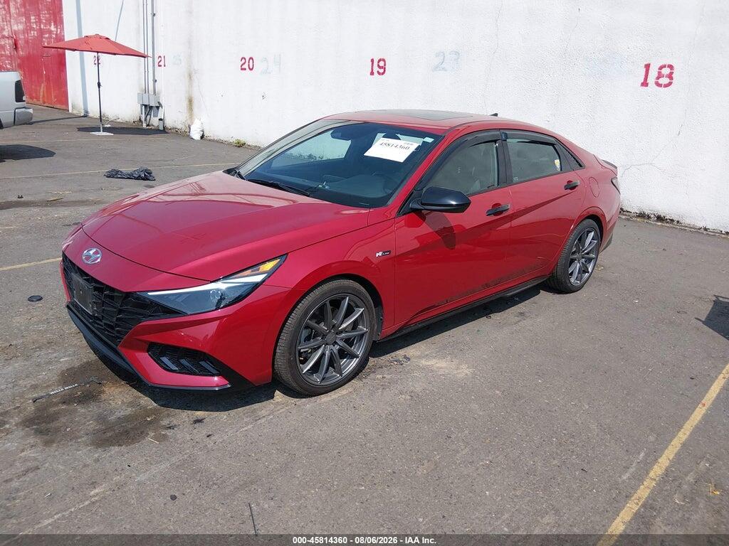 KMHLR4AF8NU239787 2022 HYUNDAI ELANTRA photo no. 2