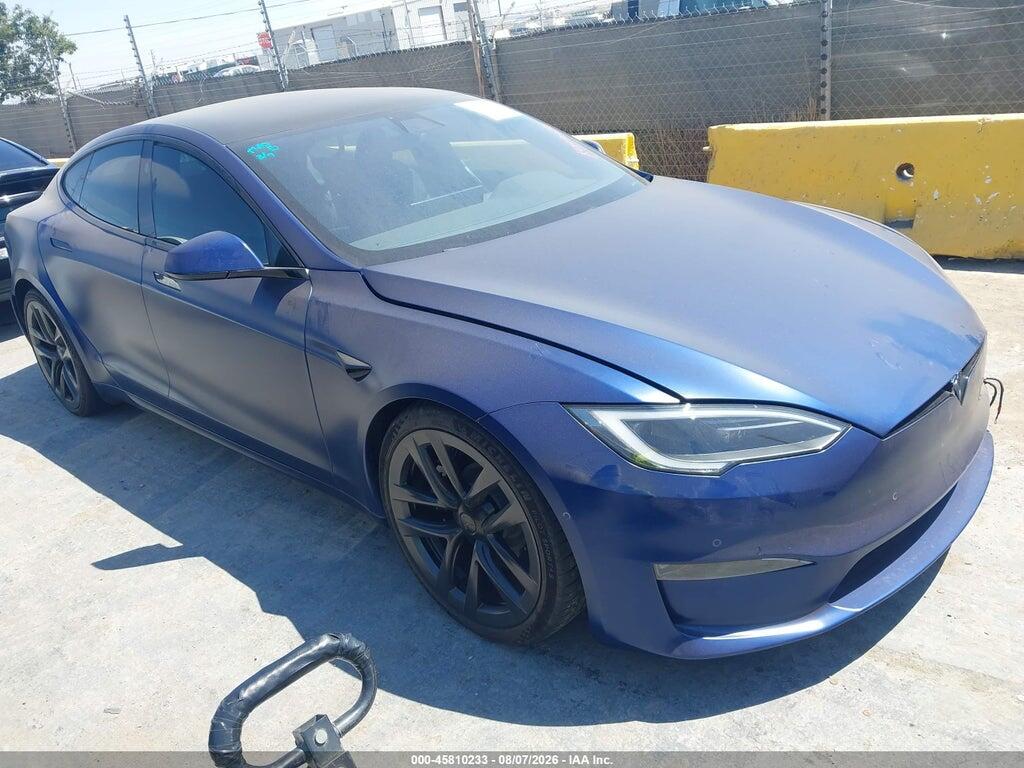 5YJSA1E65NF483325 2022 TESLA MODEL S photo no. 1