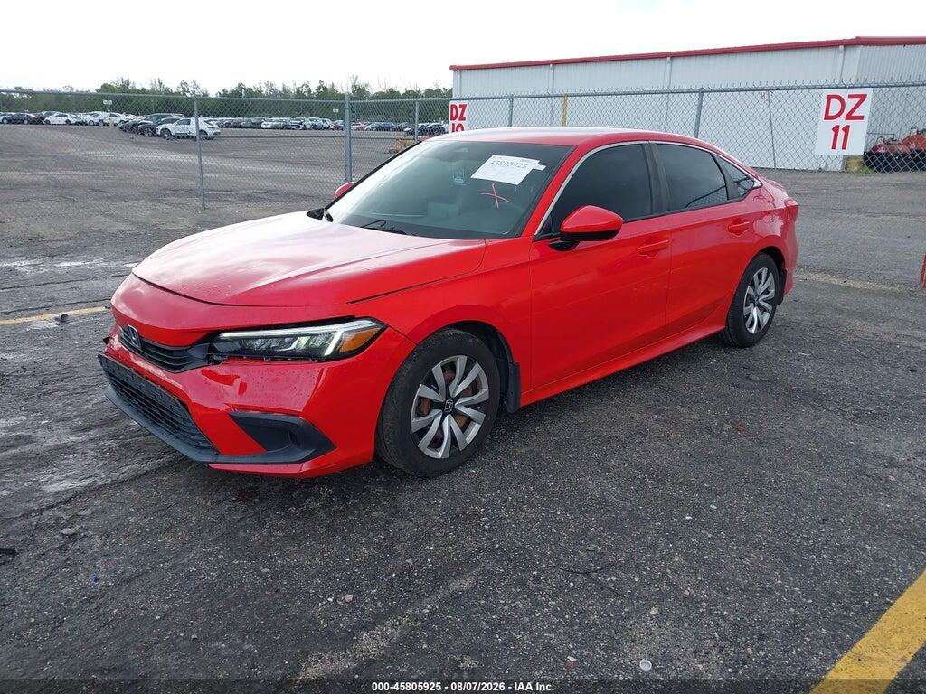 2HGFE2F20NH514581 2022 HONDA CIVIC photo no. 2