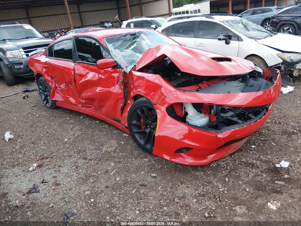 2C3CDXGJ6NH183680 2022 DODGE CHARGER photo no. 1