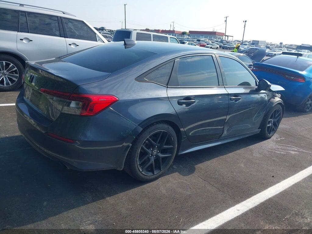 2HGFE2F58NH522258 2022 HONDA CIVIC photo no. 4