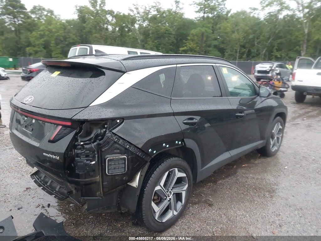 KM8JFCA11NU016019 2022 HYUNDAI TUCSON HYBRID photo no. 4