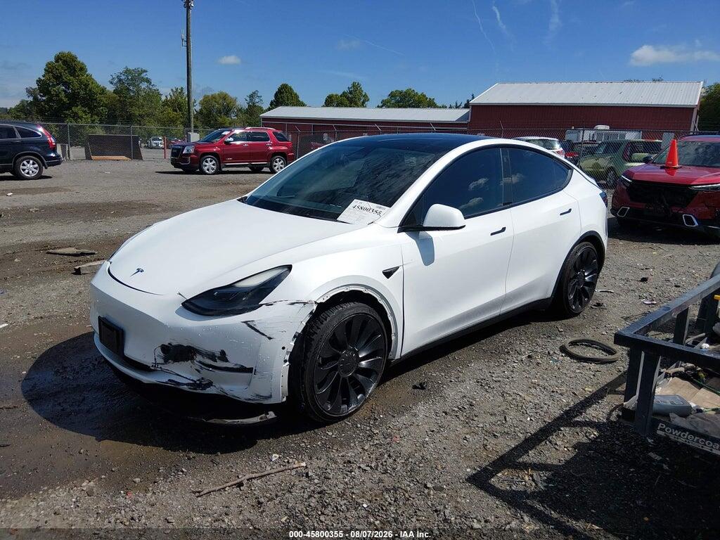7SAYGDEF4NF532902 2022 TESLA MODEL Y photo no. 2