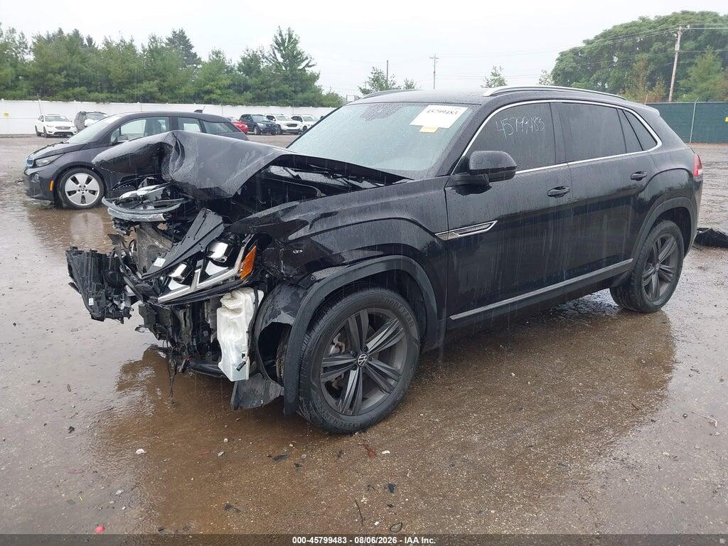 1V2SE2CA0NC224271 2022 VOLKSWAGEN ATLAS CROSS SPORT photo no. 2