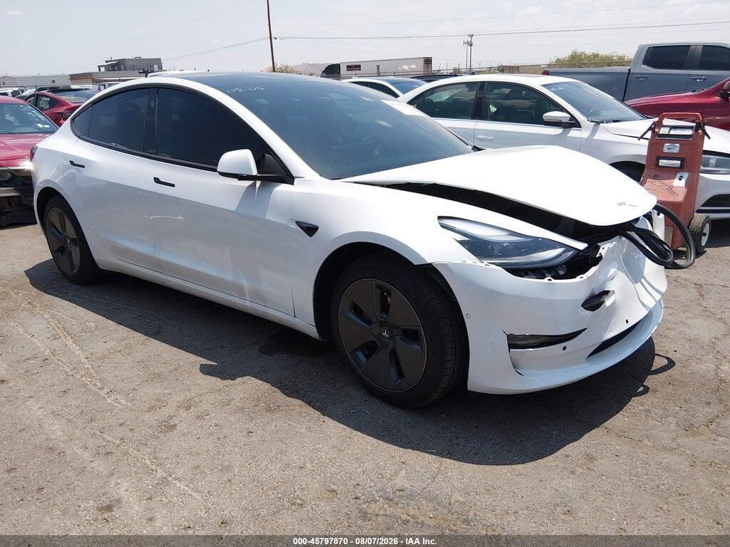 5YJ3E1EA0NF111744 2022 TESLA MODEL 3 photo no. 1
