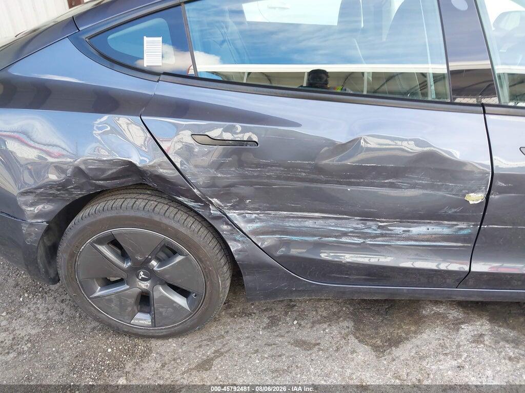 5YJ3E1EB5NF330448 2022 TESLA MODEL 3 photo no. 6
