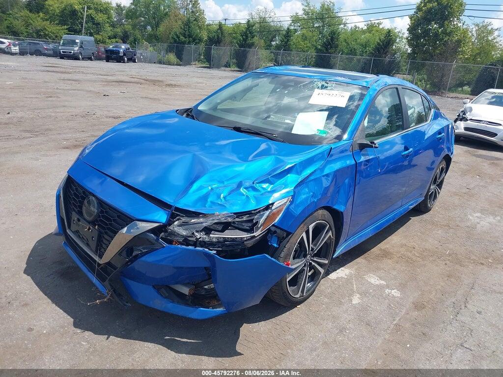 3N1AB8DV3NY310369 2022 NISSAN SENTRA photo no. 2